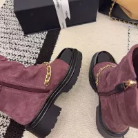 $145.00 USD Chanel Boots For Women #1382311