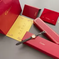 $172.00 USD Cartier AAA Quality Watches In Rose Gold For Women #1382432