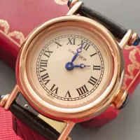 $172.00 USD Cartier AAA Quality Watches In Rose Gold For Women #1382432