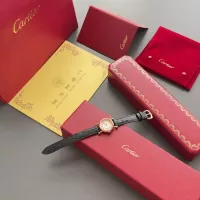 $172.00 USD Cartier AAA Quality Watches In Rose Gold For Women #1382434