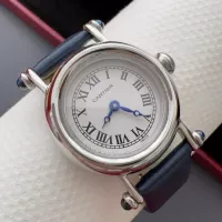 $135.00 USD Cartier AAA Quality Watches In Navy For Women #1382437
