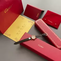 $135.00 USD Cartier AAA Quality Watches For Women #1382439