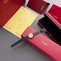 $135.00 USD Cartier AAA Quality Watches In Navy For Women #1382441