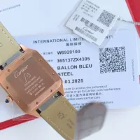 $290.91 USD Cartier AAA Quality Watches #1382507