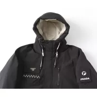$185.00 USD Prada Down Feather Coat Long Sleeved For Men #1383581