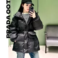 $182.00 USD Prada Down Feather Coat Long Sleeved For Women #1383810