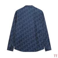 $39.00 USD Christian Dior Shirts Long Sleeved For Men #1383840
