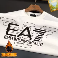 $45.00 USD Armani Hoodies Long Sleeved For Men #1385369