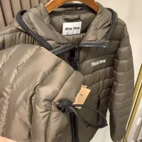 $160.00 USD MIU MIU Down Feather Coat Long Sleeved For Women #1386142