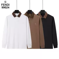 $40.00 USD Fendi T-Shirts Long Sleeved For Men #1386263