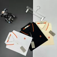 $38.00 USD Hermes T-Shirts Short Sleeved For Men #1386403
