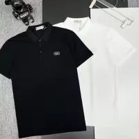 $38.00 USD Christian Dior T-Shirts Short Sleeved For Men #1386437