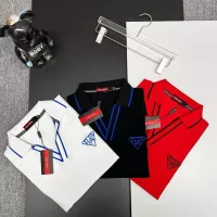 $38.00 USD Prada T-Shirts Short Sleeved For Men #1386644