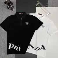 $38.00 USD Prada T-Shirts Short Sleeved For Men #1386648
