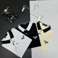 $38.00 USD Prada T-Shirts Short Sleeved For Men #1386655