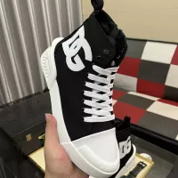 $85.00 USD Dolce & Gabbana D&G High Top Shoes For Men #1387371