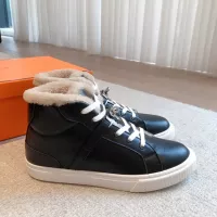 $145.00 USD Hermes High Tops Shoes For Women #1387553