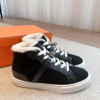 $145.00 USD Hermes High Tops Shoes For Women #1387561