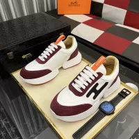 $88.00 USD Hermes Casual Shoes For Men #1387676