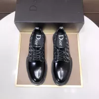 $128.00 USD Christian Dior Leather Shoes For Men #1387863