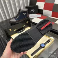 $88.00 USD Prada High Top Shoes For Men #1387864