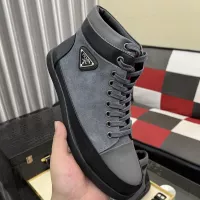 $88.00 USD Prada High Top Shoes For Men #1387865