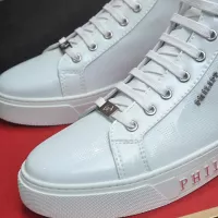 $92.00 USD Philipp Plein PP High Tops Shoes For Men #1387888