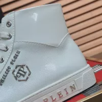 $92.00 USD Philipp Plein PP High Tops Shoes For Men #1387888