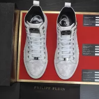 $92.00 USD Philipp Plein PP High Tops Shoes For Men #1387896
