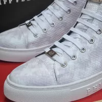 $92.00 USD Philipp Plein PP High Tops Shoes For Men #1387896