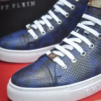 $92.00 USD Philipp Plein PP High Tops Shoes For Men #1387897