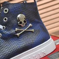 $92.00 USD Philipp Plein PP High Tops Shoes For Men #1387897