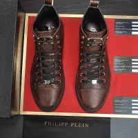 $92.00 USD Philipp Plein PP High Tops Shoes For Men #1387900