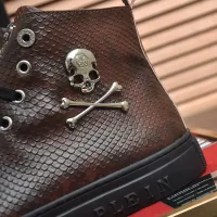 $92.00 USD Philipp Plein PP High Tops Shoes For Men #1387900