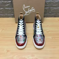 $96.00 USD Christian Louboutin High Top Shoes For Men #1388027