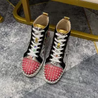$96.00 USD Christian Louboutin High Top Shoes For Women #1388038