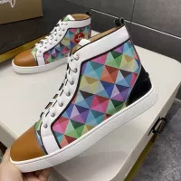 $98.00 USD Christian Louboutin High Top Shoes For Women #1388041