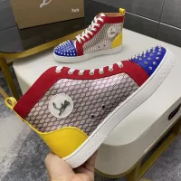 $98.00 USD Christian Louboutin High Top Shoes For Men #1388042