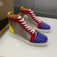 $98.00 USD Christian Louboutin High Top Shoes For Women #1388044