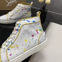 $102.00 USD Christian Louboutin High Top Shoes For Men #1388056