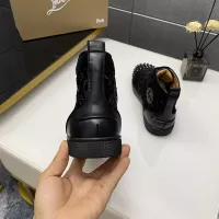 $100.00 USD Christian Louboutin High Top Shoes For Men #1388064