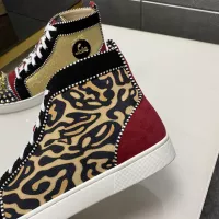 $100.00 USD Christian Louboutin High Top Shoes For Men #1388067