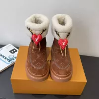 $160.00 USD Louis Vuitton Boots For Women #1388281