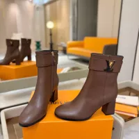 $160.00 USD Louis Vuitton Boots For Women #1388304