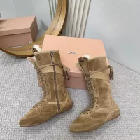 $140.00 USD MIU MIU Boots For Women #1388322