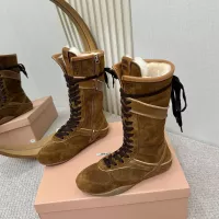 $140.00 USD MIU MIU Boots For Women #1388323
