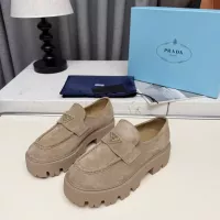 $100.00 USD Prada Loafers For Women #1388396