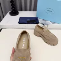 $100.00 USD Prada Loafers For Women #1388396