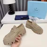 $100.00 USD Prada Loafers For Women #1388396