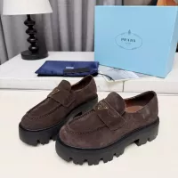 $100.00 USD Prada Loafers For Women #1388397